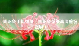 阴阳鱼手机壁纸（阴阳鱼壁纸高清壁纸竖屏）