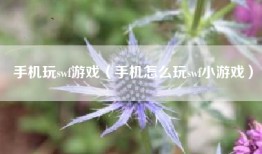 手机玩swf游戏（手机怎么玩swf小游戏）